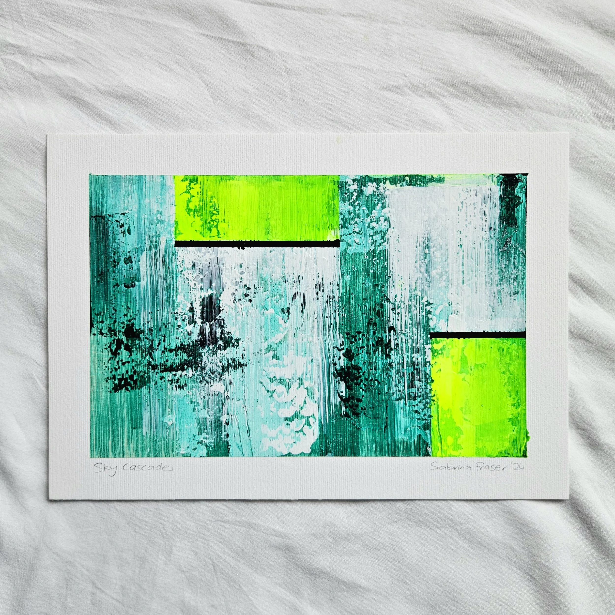 Sky Cascades (A4)