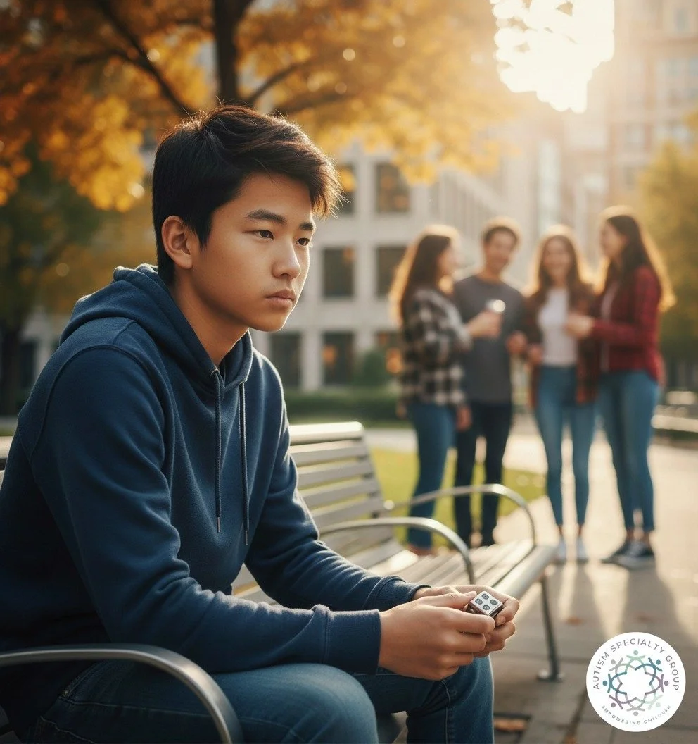 &quot;Hiding doesn&rsquo;t mean it&rsquo;s easy. 💙

Many autistic children and adults &ldquo;mask&rdquo; their traits to fit in. This can feel exhausting and stressful.
Instead of judging, let&rsquo;s offer understanding, patience, and support.
When