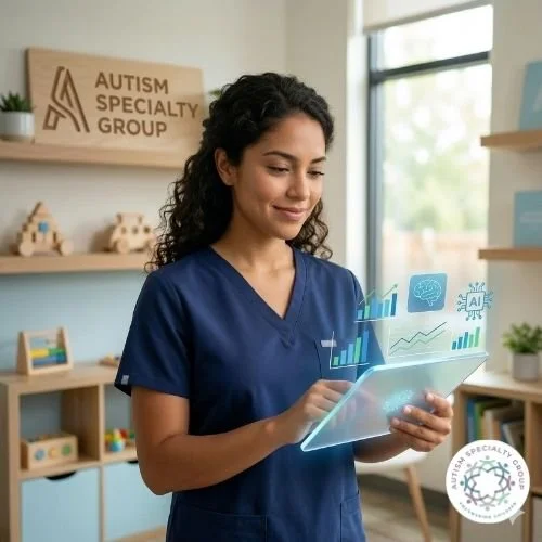 Technology is changing the way we support our learners! 📊✨

From AI-assisted data collection to digital progress tracking, technology is helping our therapists make faster, more precise, and data-driven decisions.

When used ethically and thoughtful