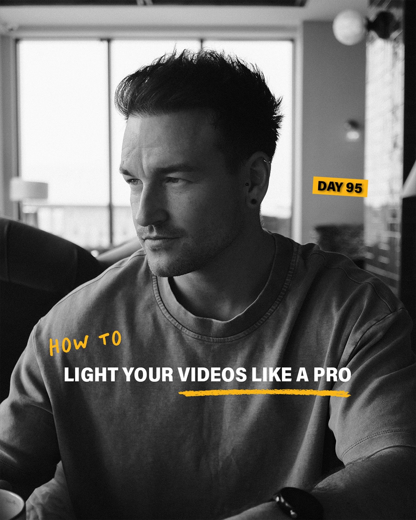 How to Light Your Videos Like a Pro 💡🎥

Lighting can make or break your content. So, if you&rsquo;re filming indoors, save this post because picture 2 might just change the game for you.

And yes I did draw that myself &amp; yes I am quite proud of