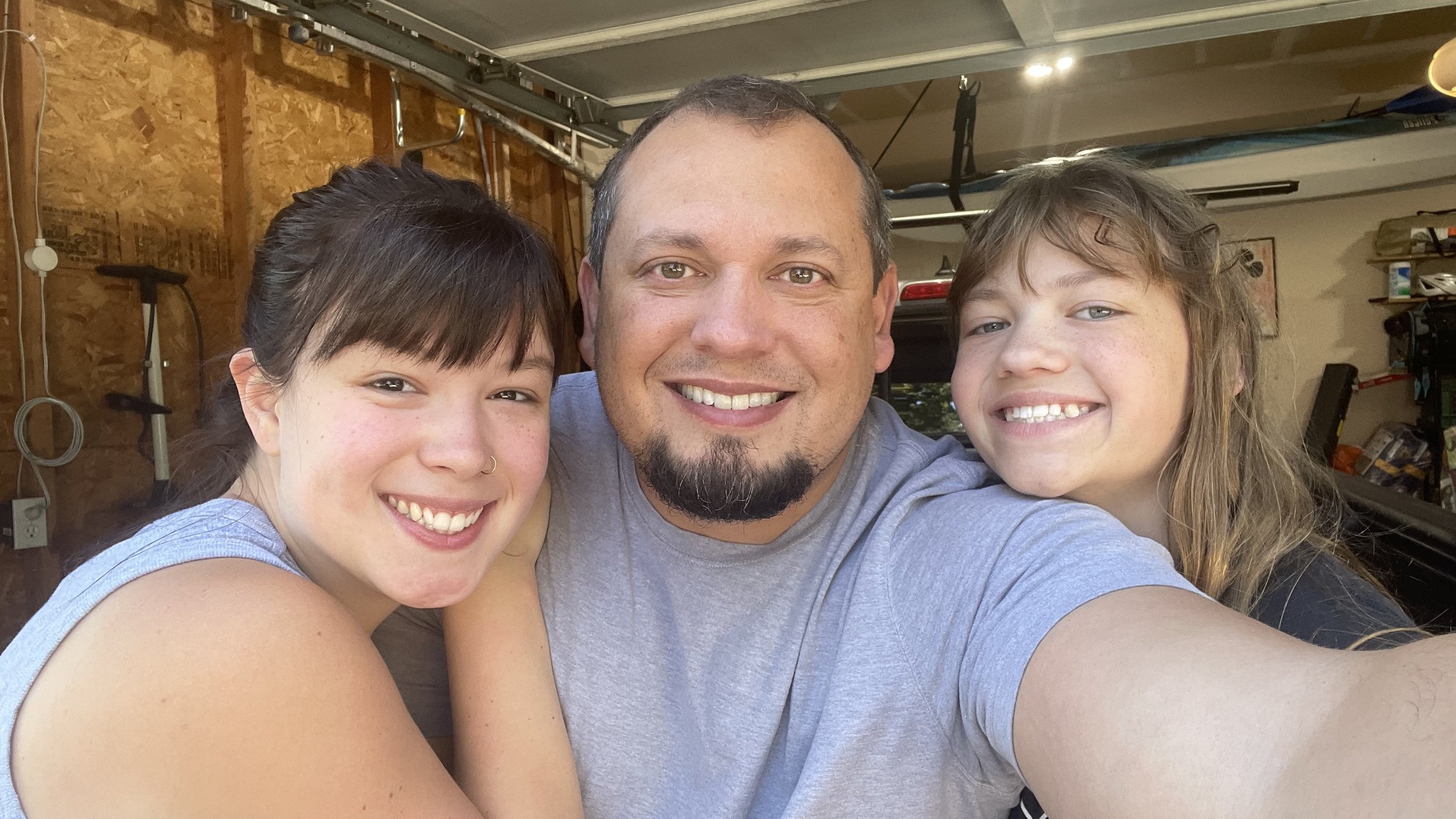 My whole world, my girls fill me with joy