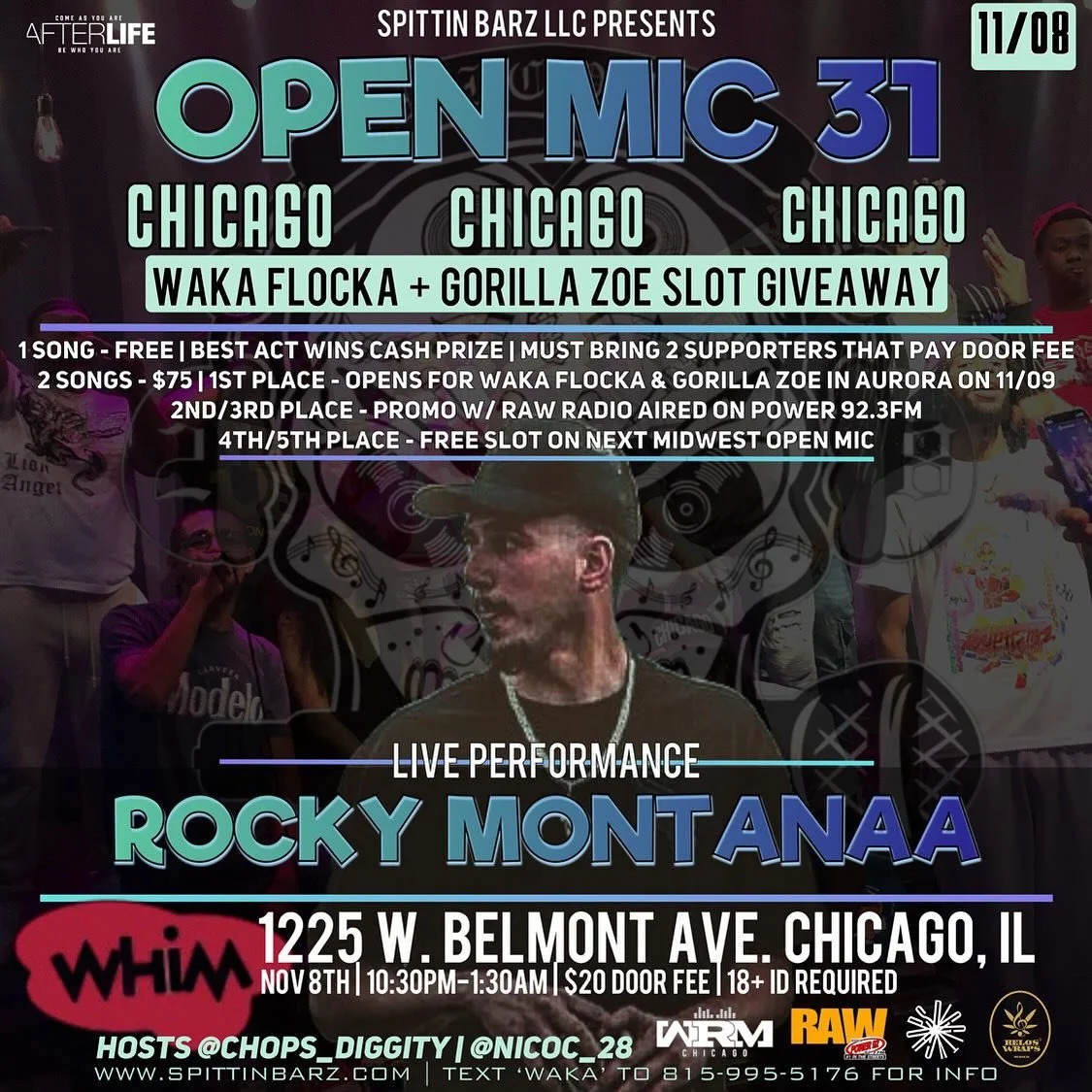 POP OUT AND WATCH ME PERFORM TMO NIGHT ❗️❗️❗️S/O @spittinbarz_28