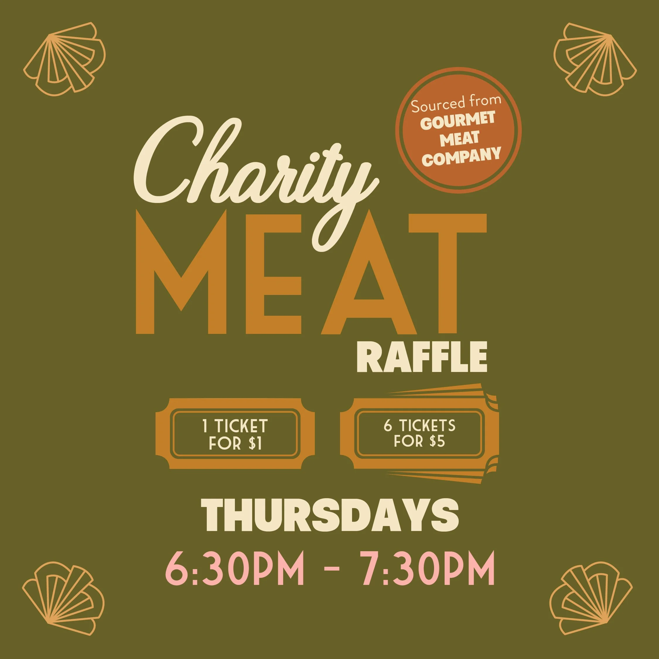CHARITY MEAT RAFFLE