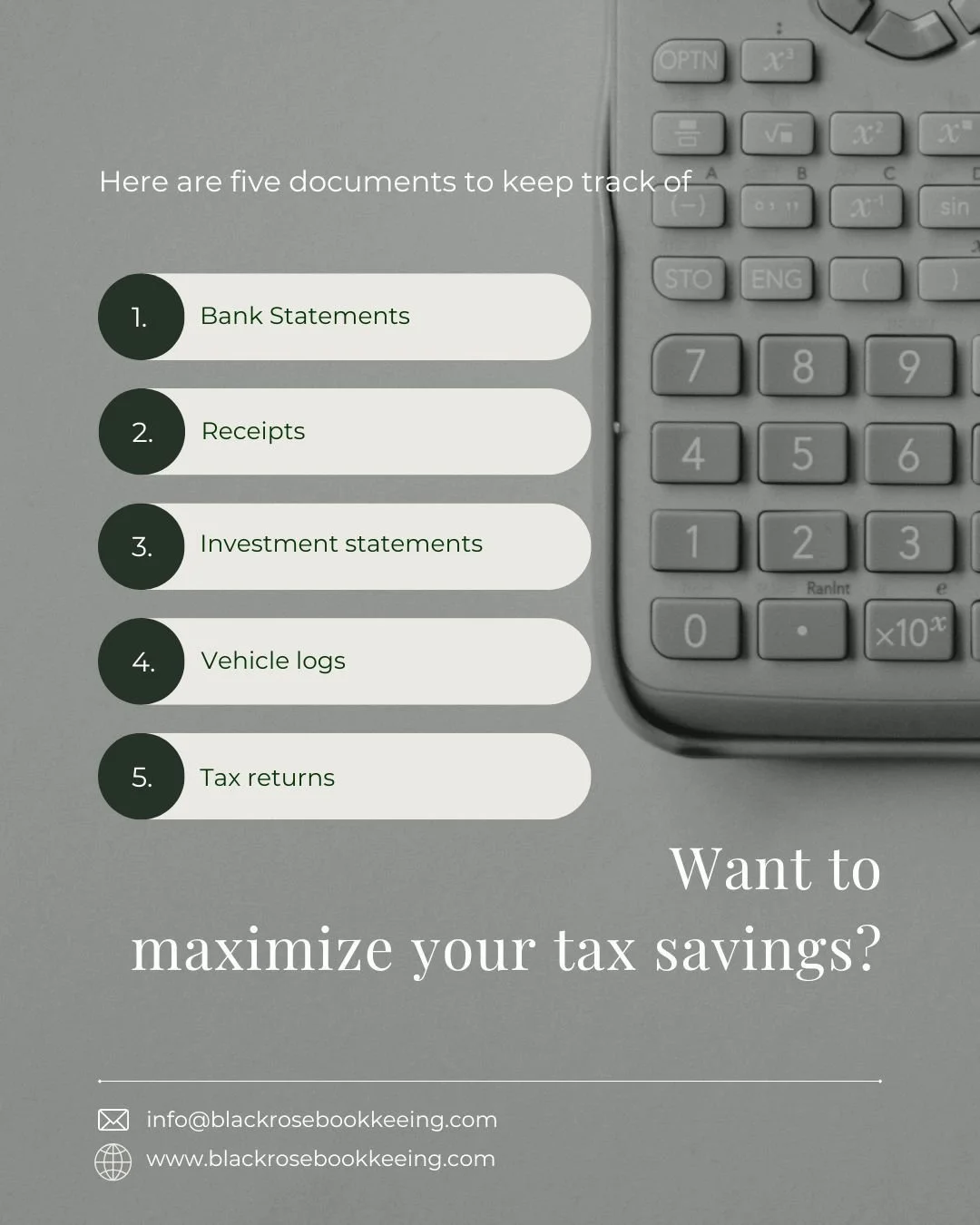 Keeping good records isn&rsquo;t just busy work&mdash;it&rsquo;s the backbone of a successful business! 📂💼
Accurate records help you track income and expenses, prepare for taxes, monitor cash flow, and make smart decisions. Plus, they protect you d