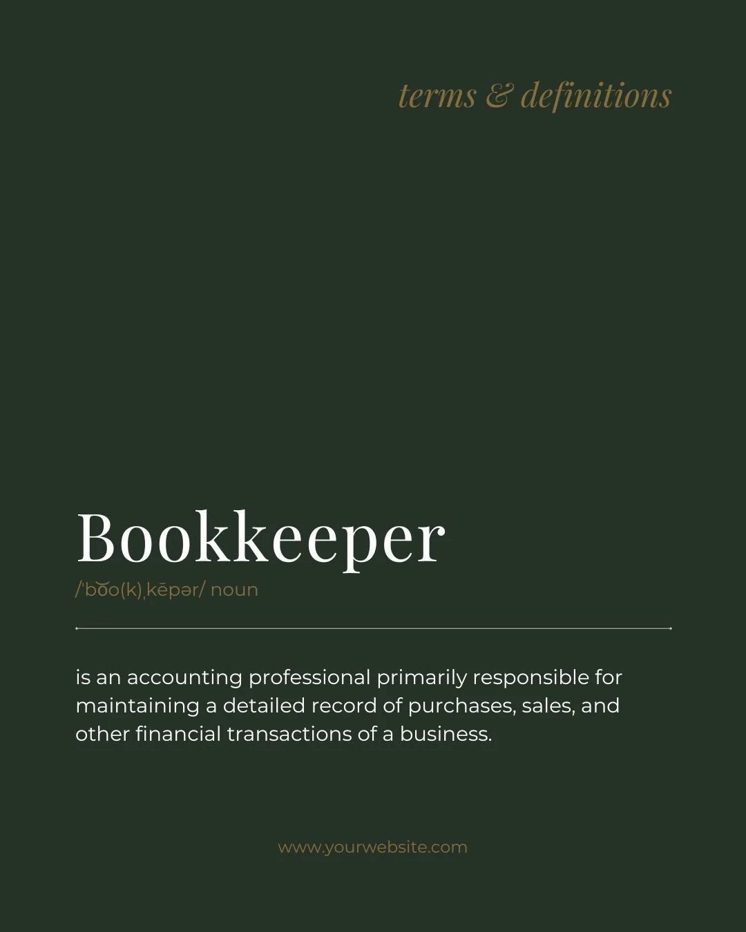 ookkeepers do more than track expenses&mdash;they keep your business financially alive. 💼📊
From organizing your records to helping you understand your numbers, a good bookkeeper gives you clarity, confidence, and more time to focus on growth.
Becau