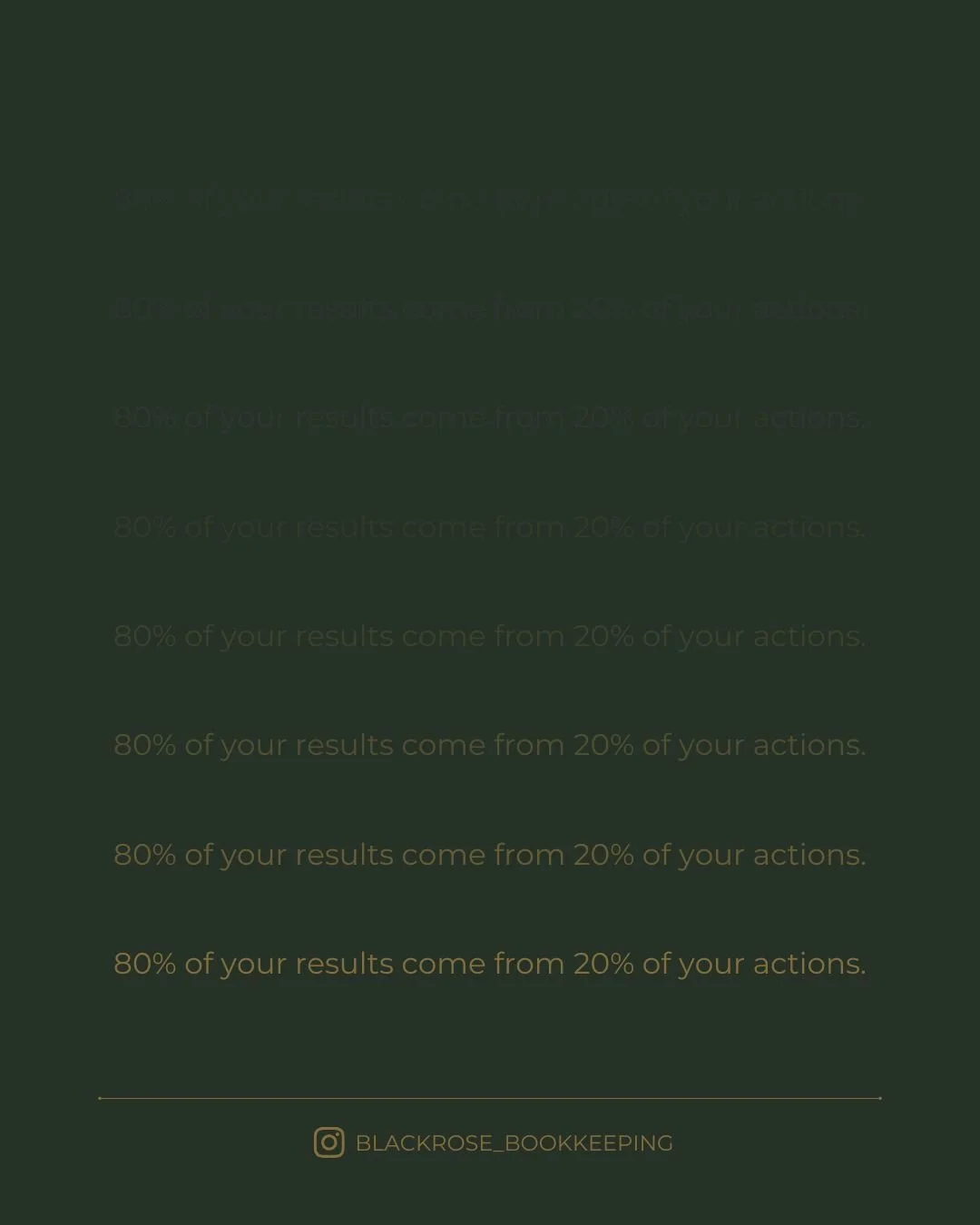 Did you know 80% of your results come from just 20% of your efforts? 💡📈
It&rsquo;s called the Pareto Principle&mdash;and it&rsquo;s a game-changer in business. When you focus on the tasks, clients, and strategies that drive the most impact, you sto