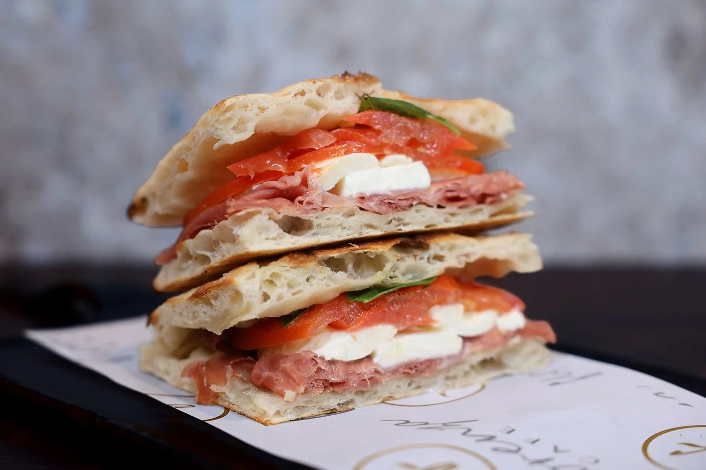 Our paninis start with house-made dough baked fresh daily, then layered with ingredients imported straight from Italy. ๐ฅ๐ฎ๐น Every bite brings you the best of Italy — right here at Florenza. #Panini #Foodies #Boston