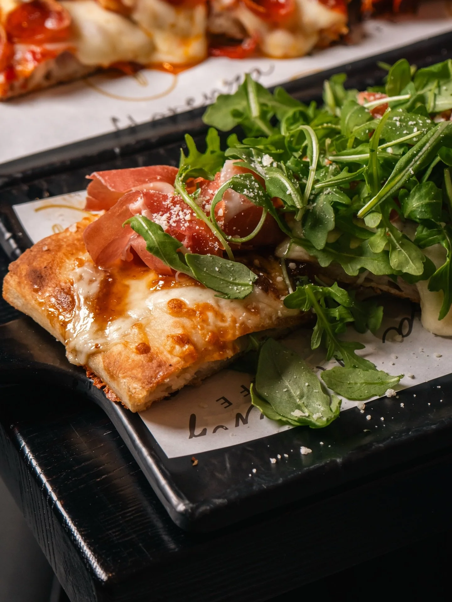 Located in the heart of East Boston, Florenza serves Roman-style pizza built on 85% hydration dough for a light, airy crumb and crispy crust. 🍕

Our Prosciutto &amp; Fig Pizza Bianca is topped with 20-month Prosciutto di Parma, fresh arugula, fig ja