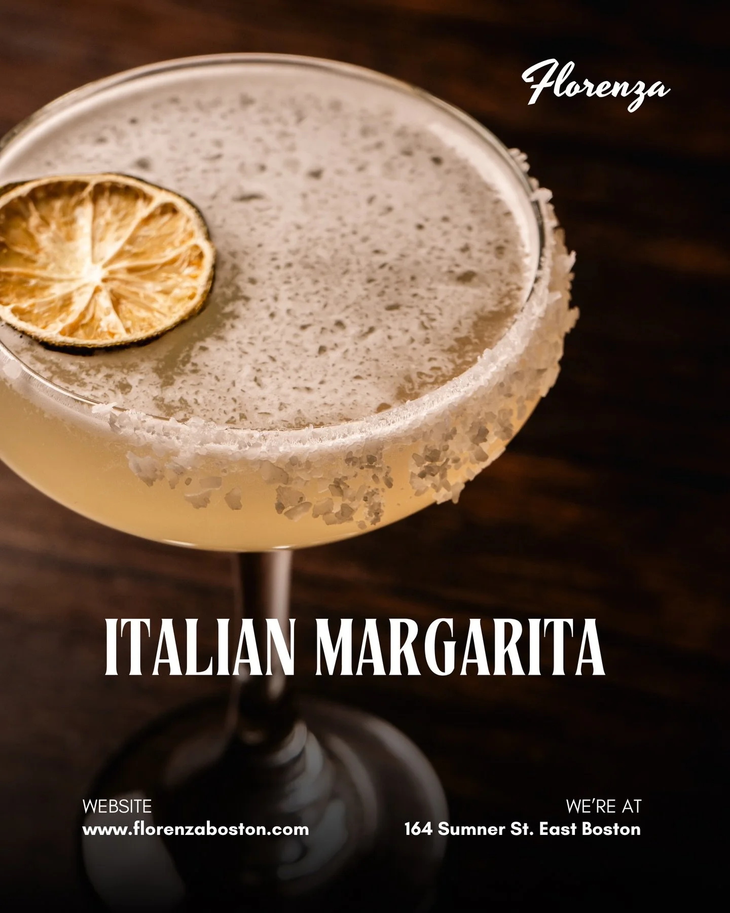 Sometimes you just want a drink that feels right 🍸

Our Italian Margarita is easy to enjoy&mdash;fresh, balanced, and perfect to start the night or slow things down a bit.

Come by, grab a seat, and have one with us.

📍 164 Sumner St. East Boston
⏰