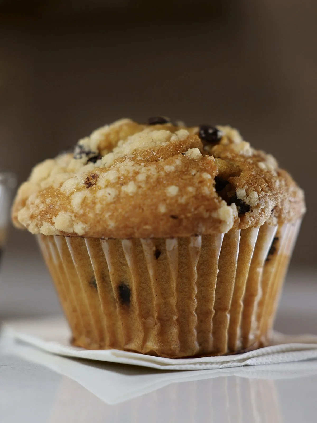 Muffin and espresso at Florenza