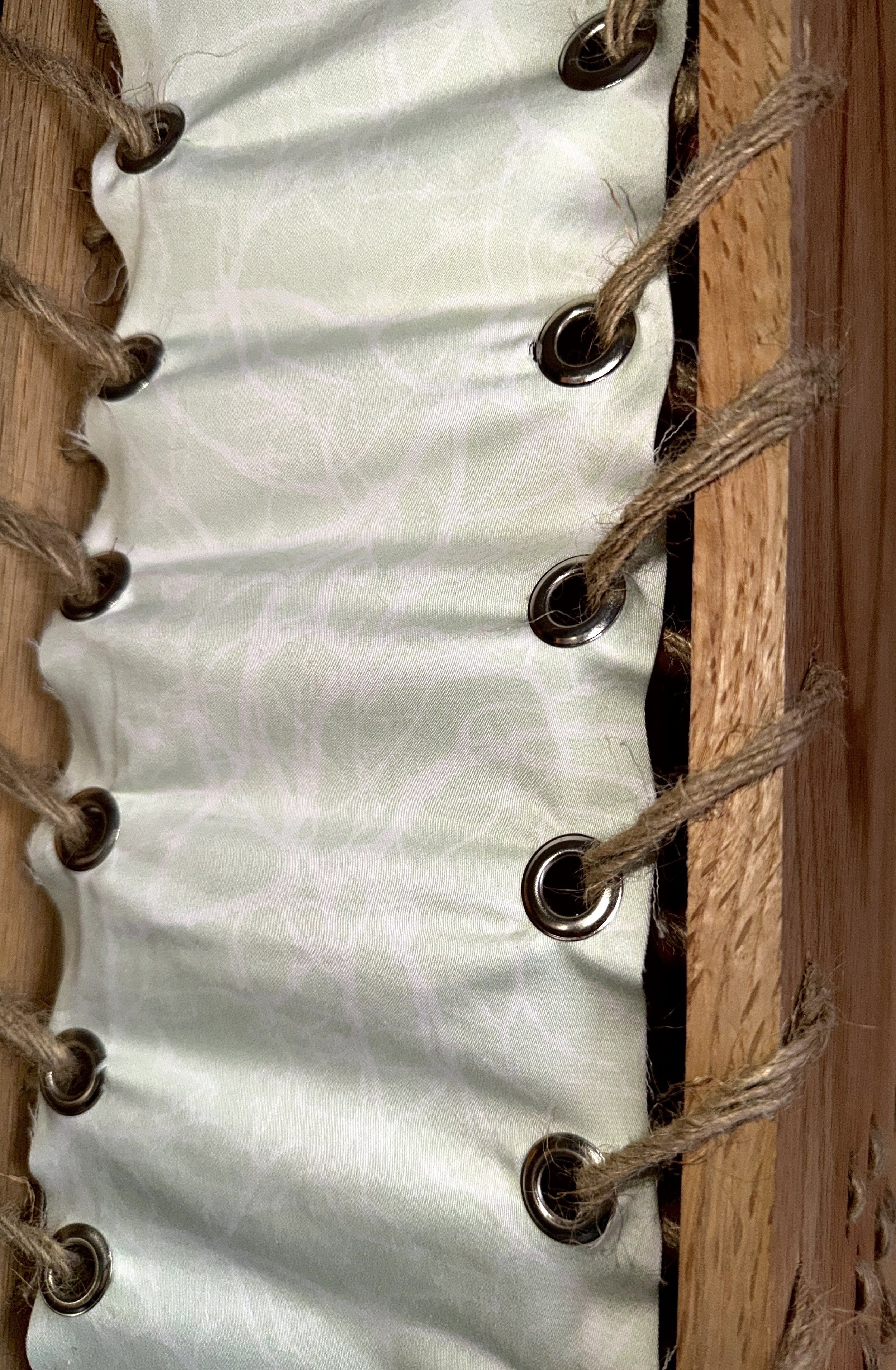 Roots Pattern, for "Echoes of Soul," Photoshop & watercolor printed on silk, 2025