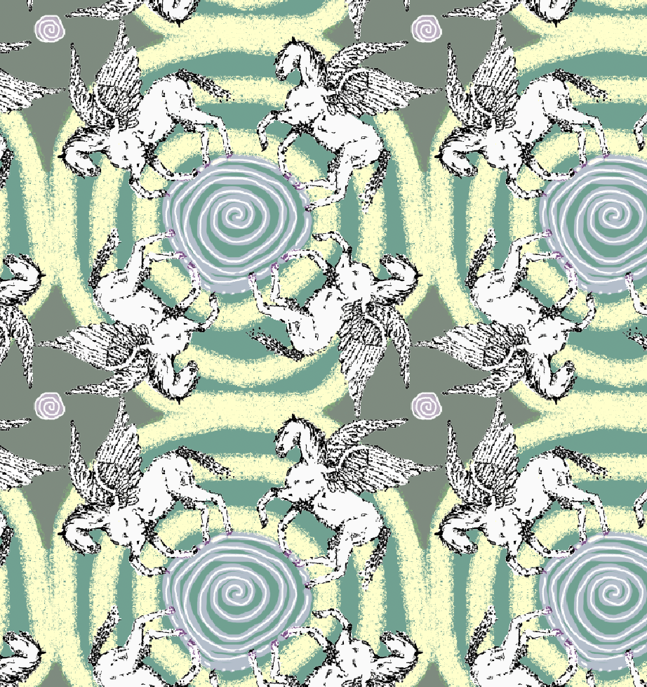 Dreams of Flying, ink pen, watercolor & photoshop