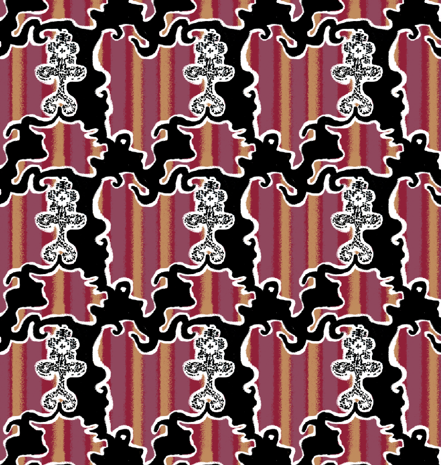 Dreaming Love, ink pen and photoshop