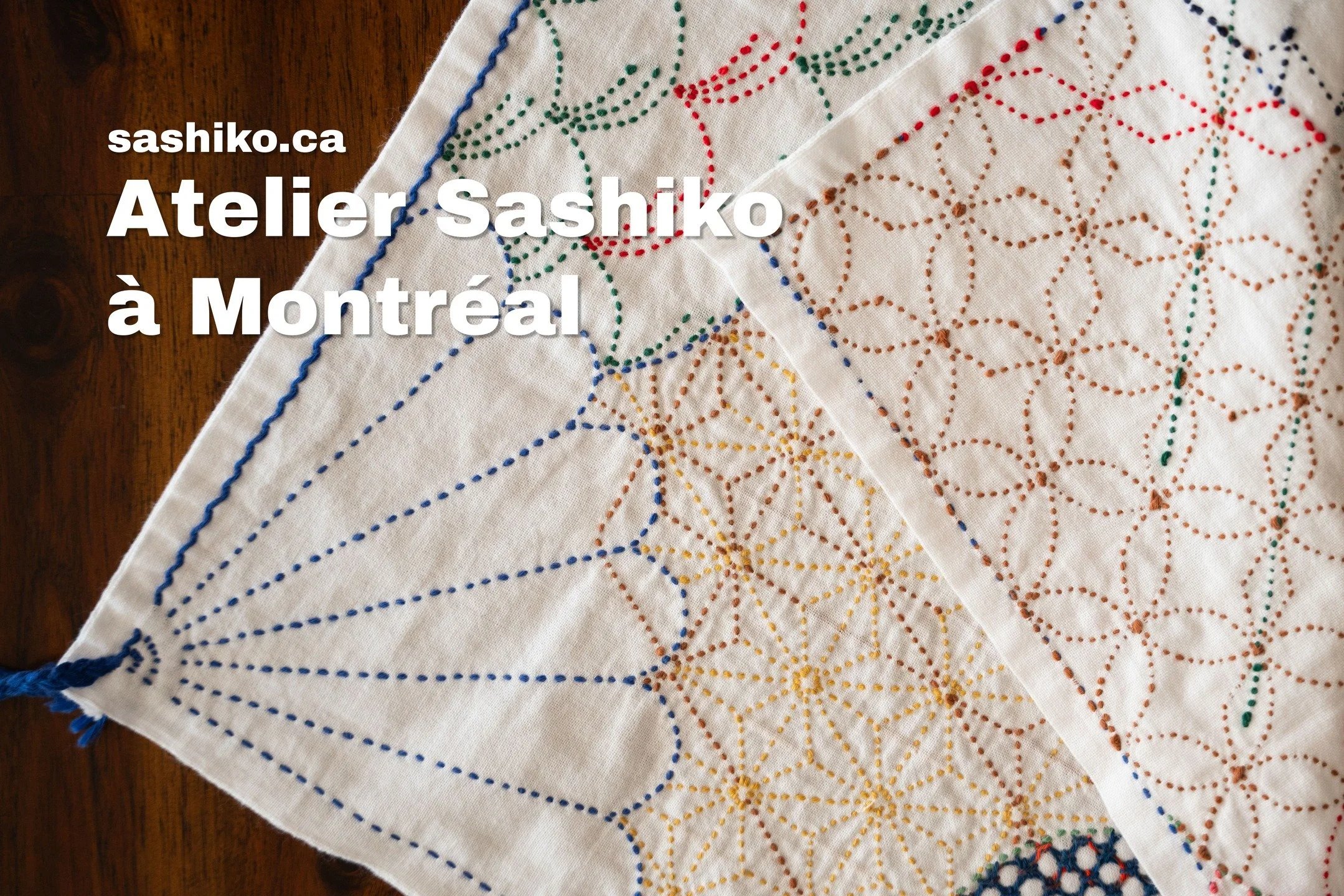 Participez &agrave; un atelier de sashiko et de raccommodage visible !
Apprenez la couture japonaise avec pleine conscience, cr&eacute;ativit&eacute; et sens pratique.
Inscrivez-vous sur sashiko.ca/workshops (lien dans la bio)

Join us for a Sashiko 