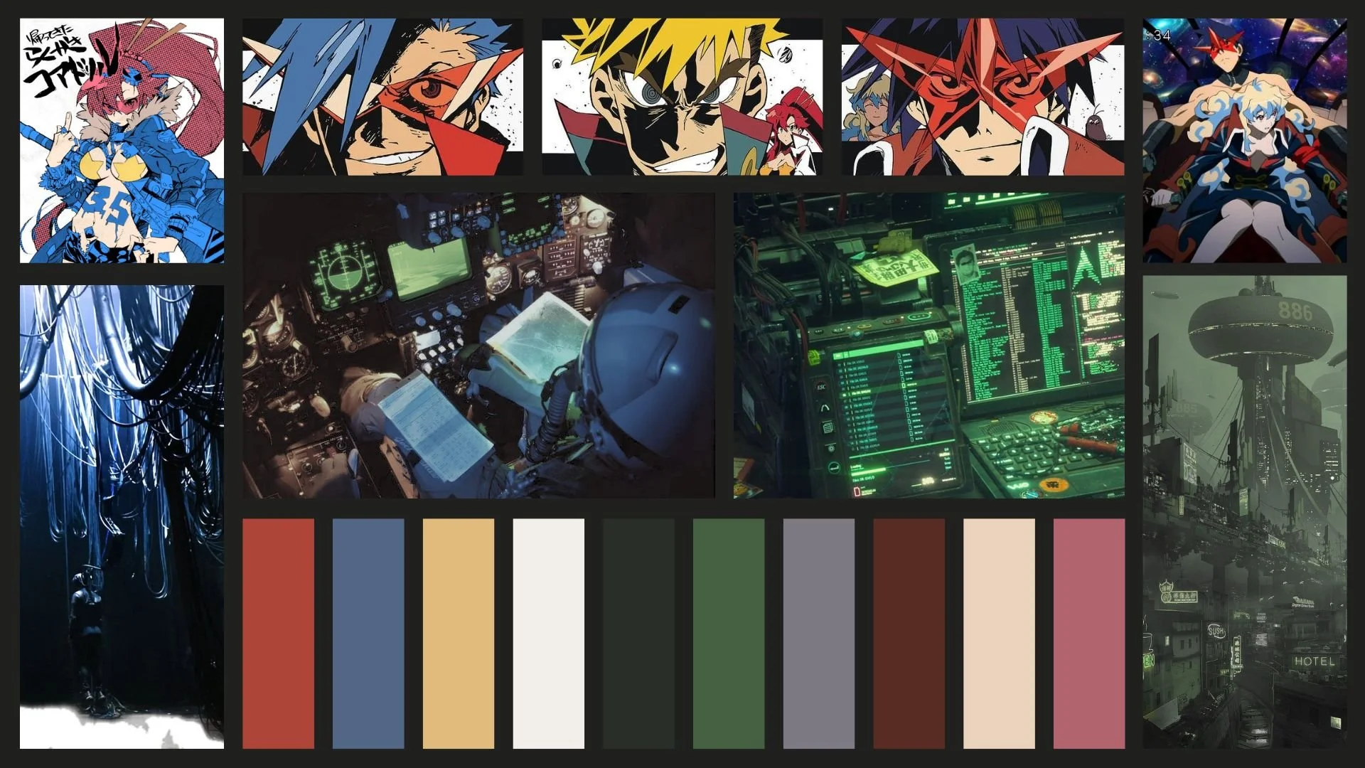 Hashira Gurren Lagann 2 Moodboard.jpg