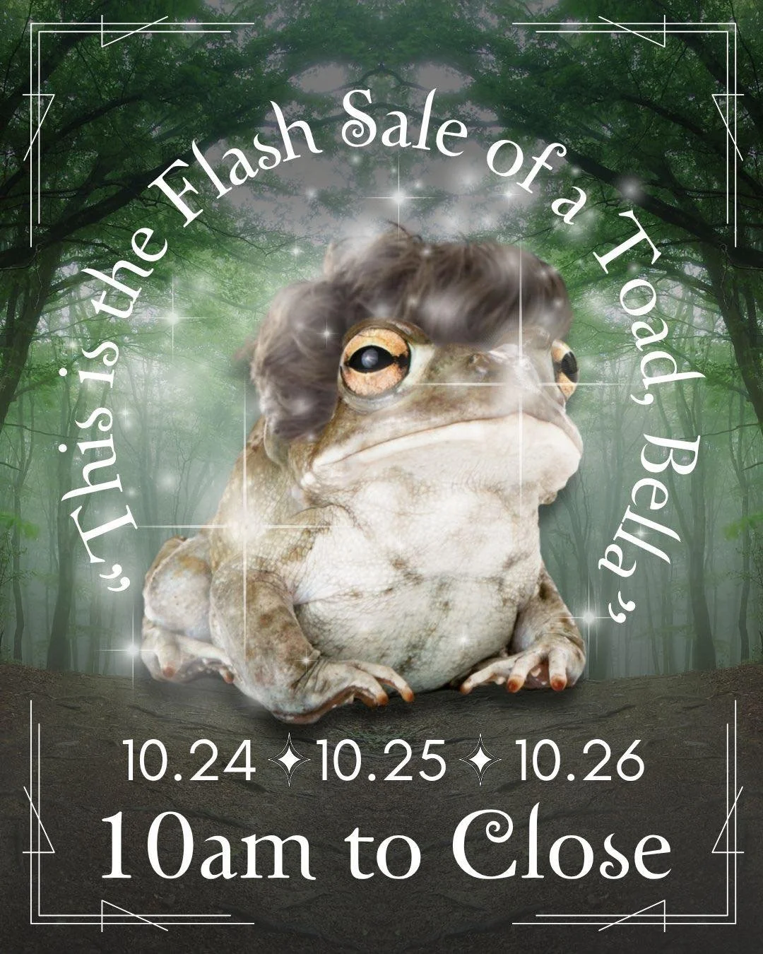 Come celebrate 20 years since the release of a fan favorite sparkly-vampire-toxic-relationship saga (and cue the part where we really start feeling our gray hair), along with an array of other spooky season gems!

✨🧛🏻👻💕🧌😈✨

As always this event
