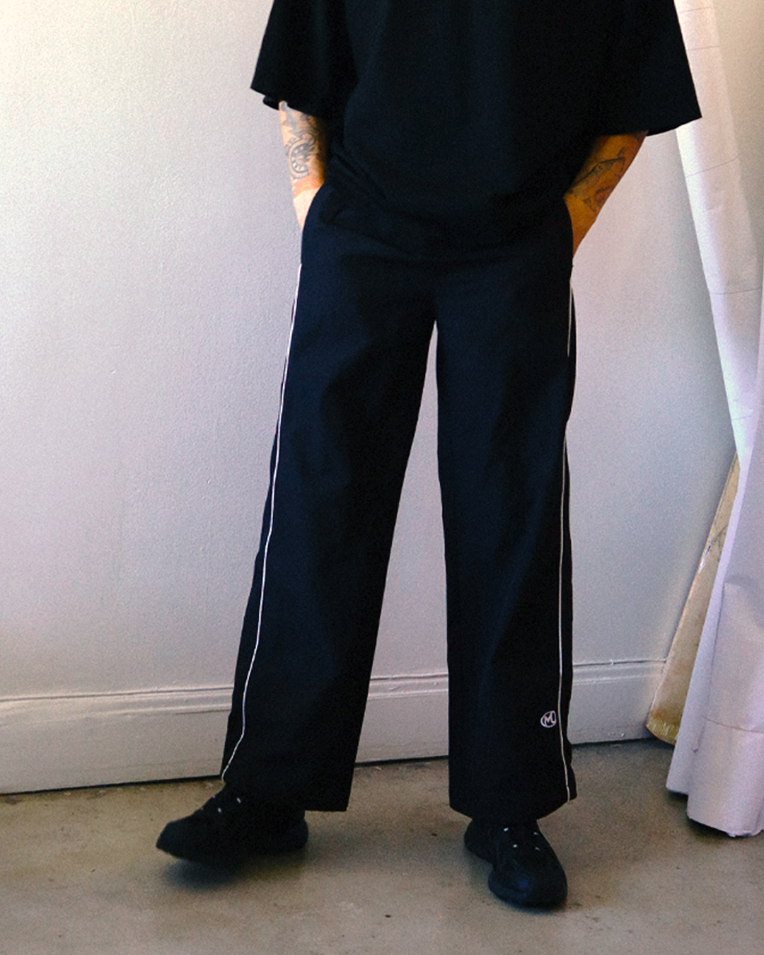 Executive Lounge Track Pants - Black