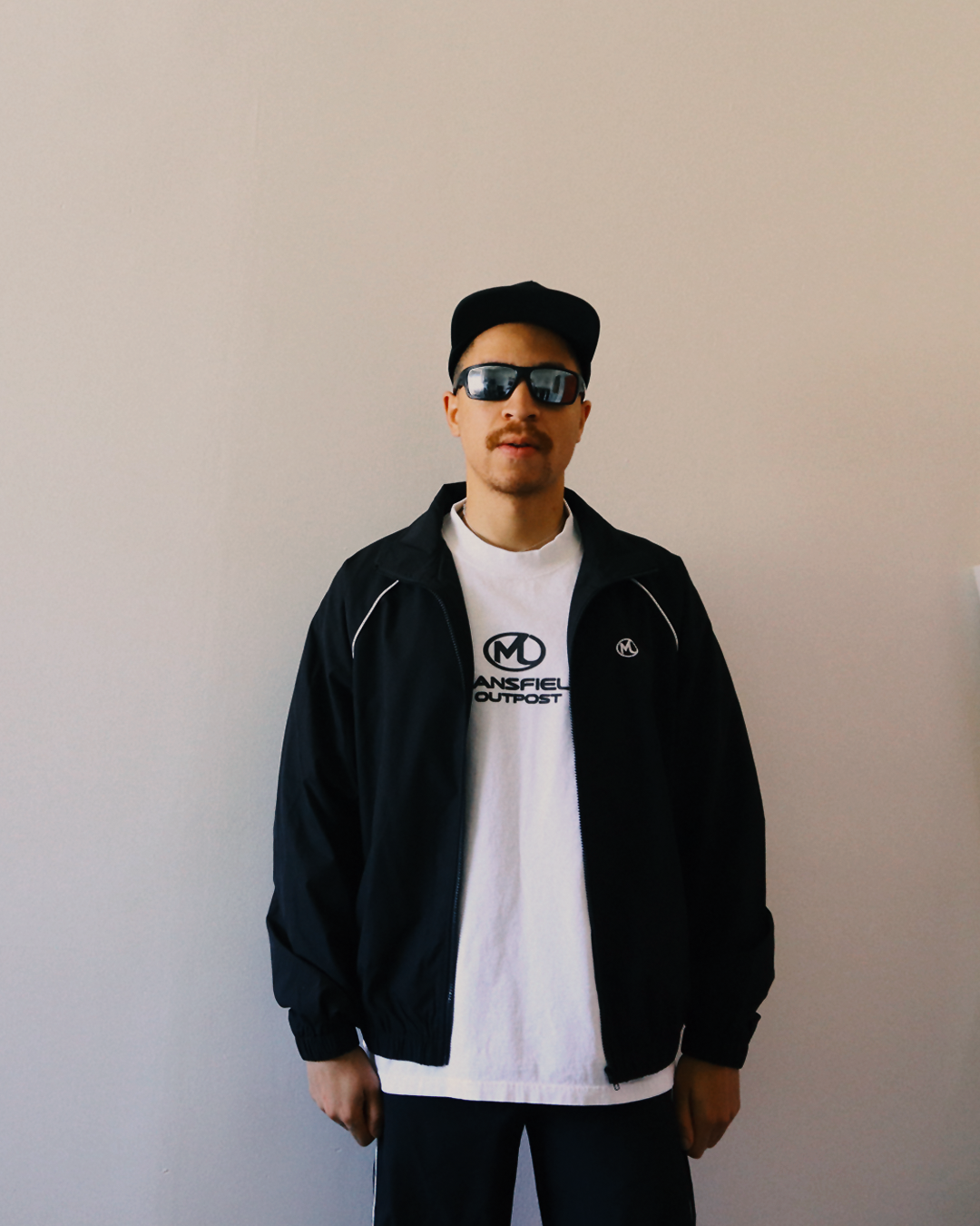 Executive Lounge Track Jacket - Black