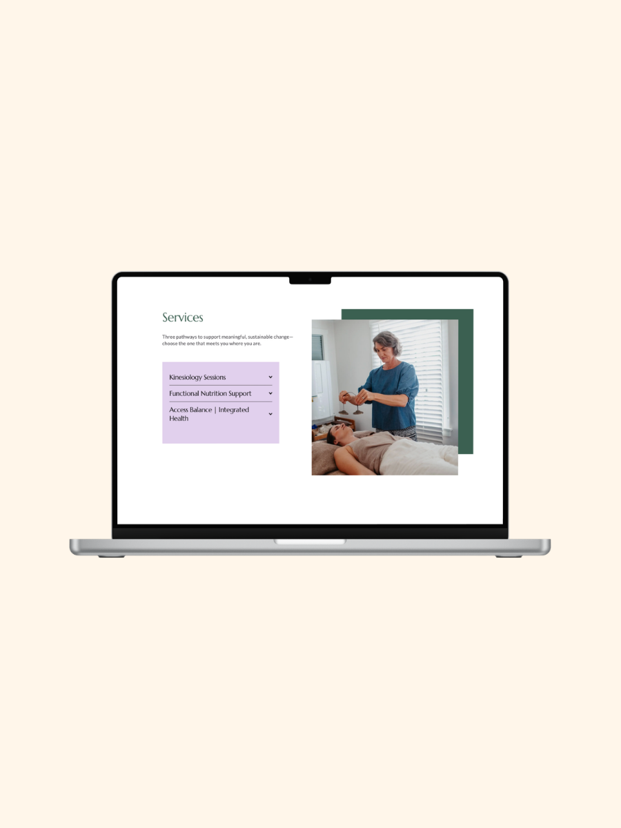 Access Balance Website Desktop Version