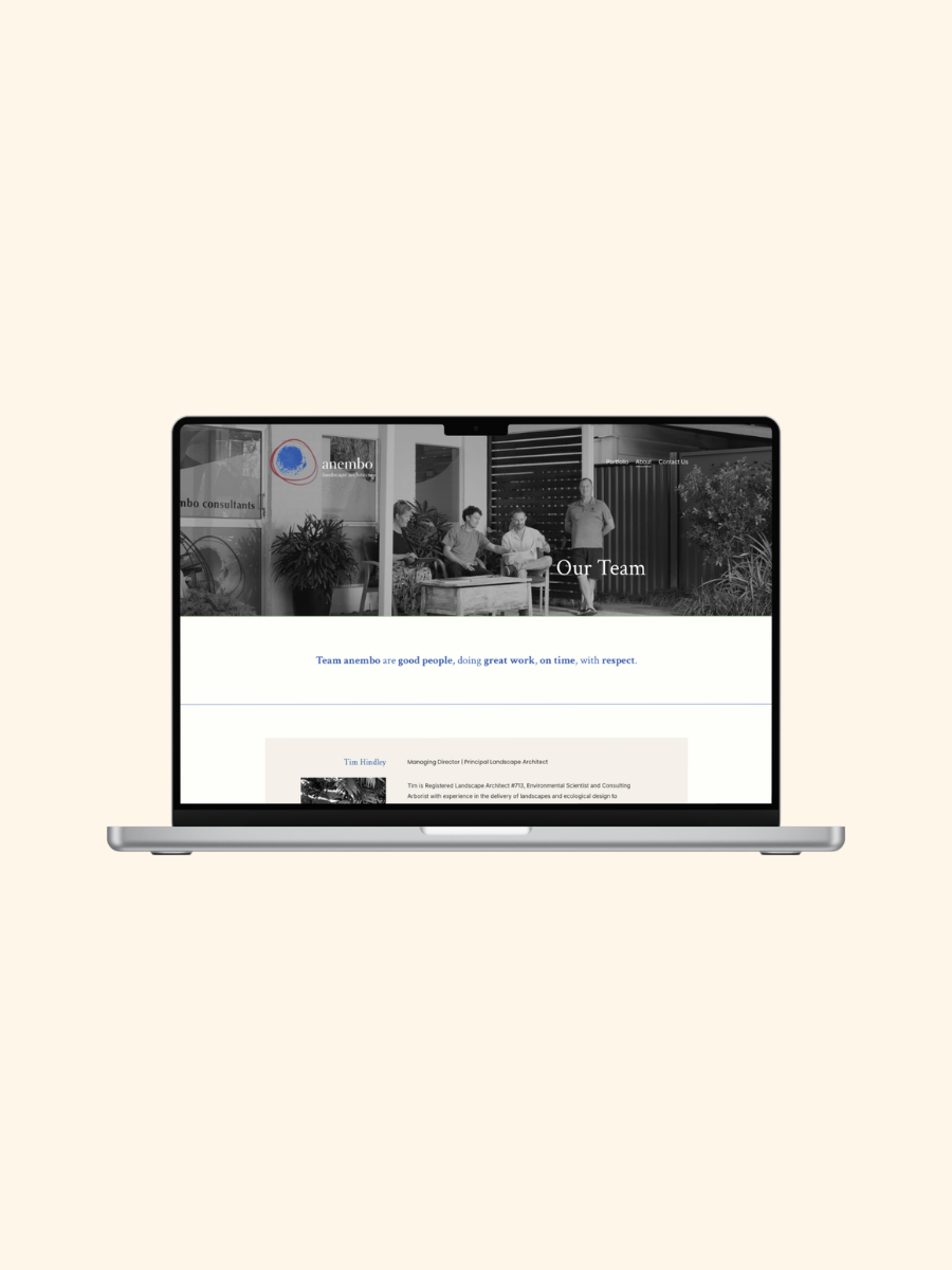 Anembo Landscaping Architects Team Page