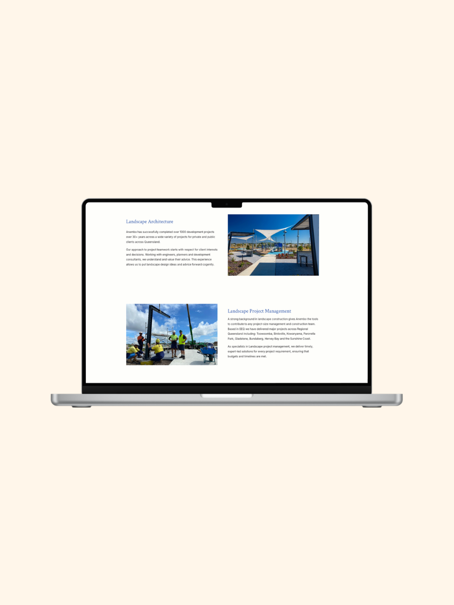 Anembo Landscaping Architects Home Page