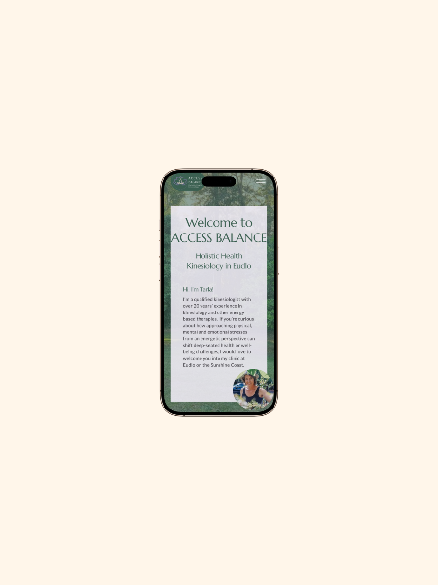 Access Balance Website Mobile Version
