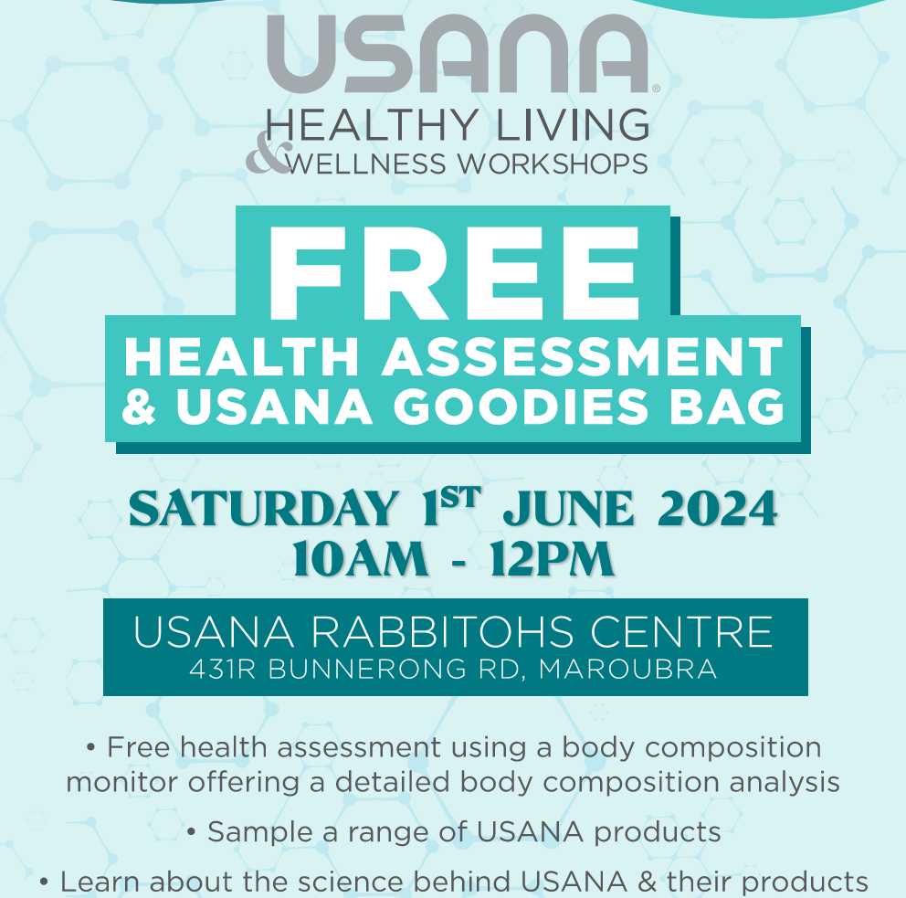 USANA Free Health Assessment 01/06/2024