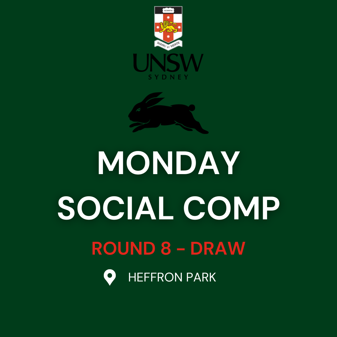 Monday Social Comp - Round 8