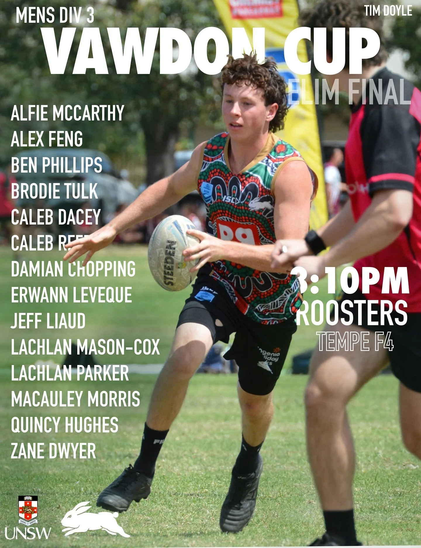 HAPPY FINALS DAY 🔥
Our WD3 team won their semi in a drop off on Friday, sending them straight to next week’s GF. Our MD3 team absolutely smashed it and won their Semi, giving them another game TODAY to compete for next week’s GF. We als