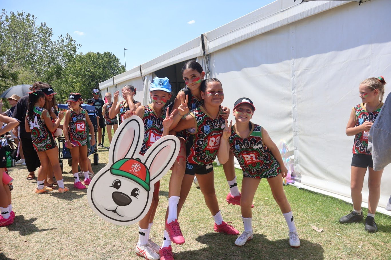 UNSW South sydney rabbitohs at junior state cup in wagga wagga. Apply for Monday night social competition.