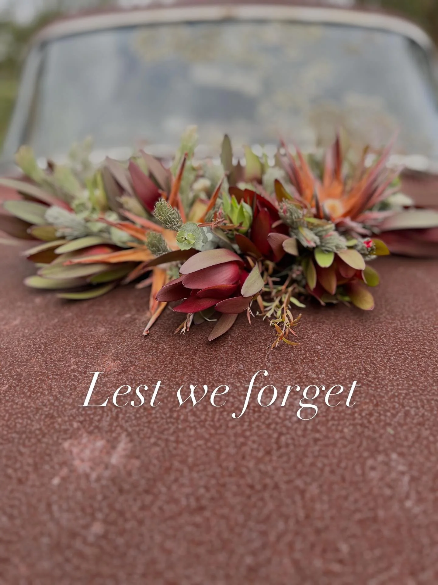 &ldquo;They shall grow not old, as we that are left grow old;
Age shall not weary them, nor the years condemn.
At the going down of the sun and in the morning
We will remember them.&rdquo;

&mdash; From &ldquo;For the Fallen&rdquo; by Laurence Binyon