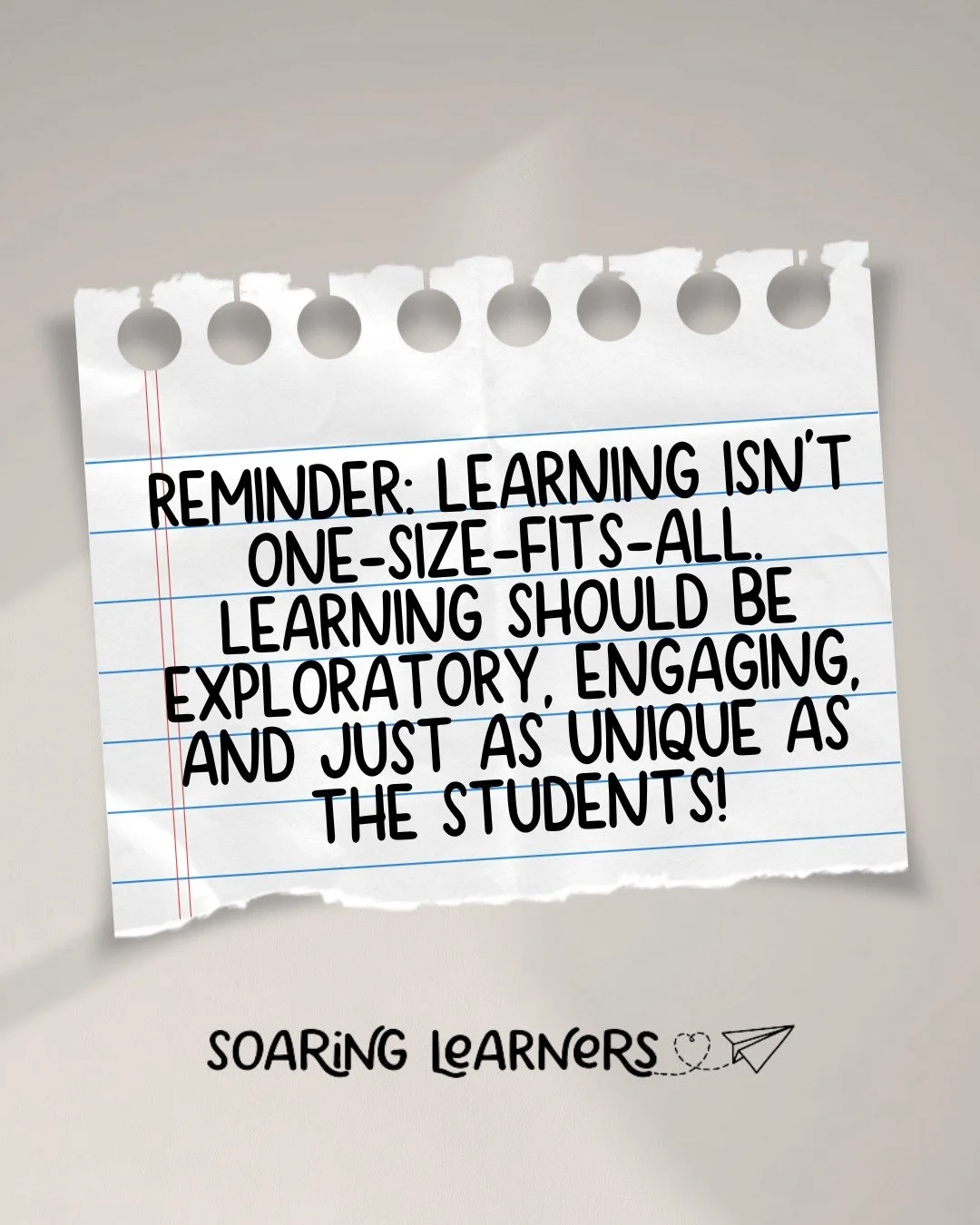 Learning isn't supposed to be a one-size-fits-all!

Every child is different, so learning should be, too! At Soaring Learners, we're all about creating customized, small-group opportunities for students to be met right where they are!

Inquire about 