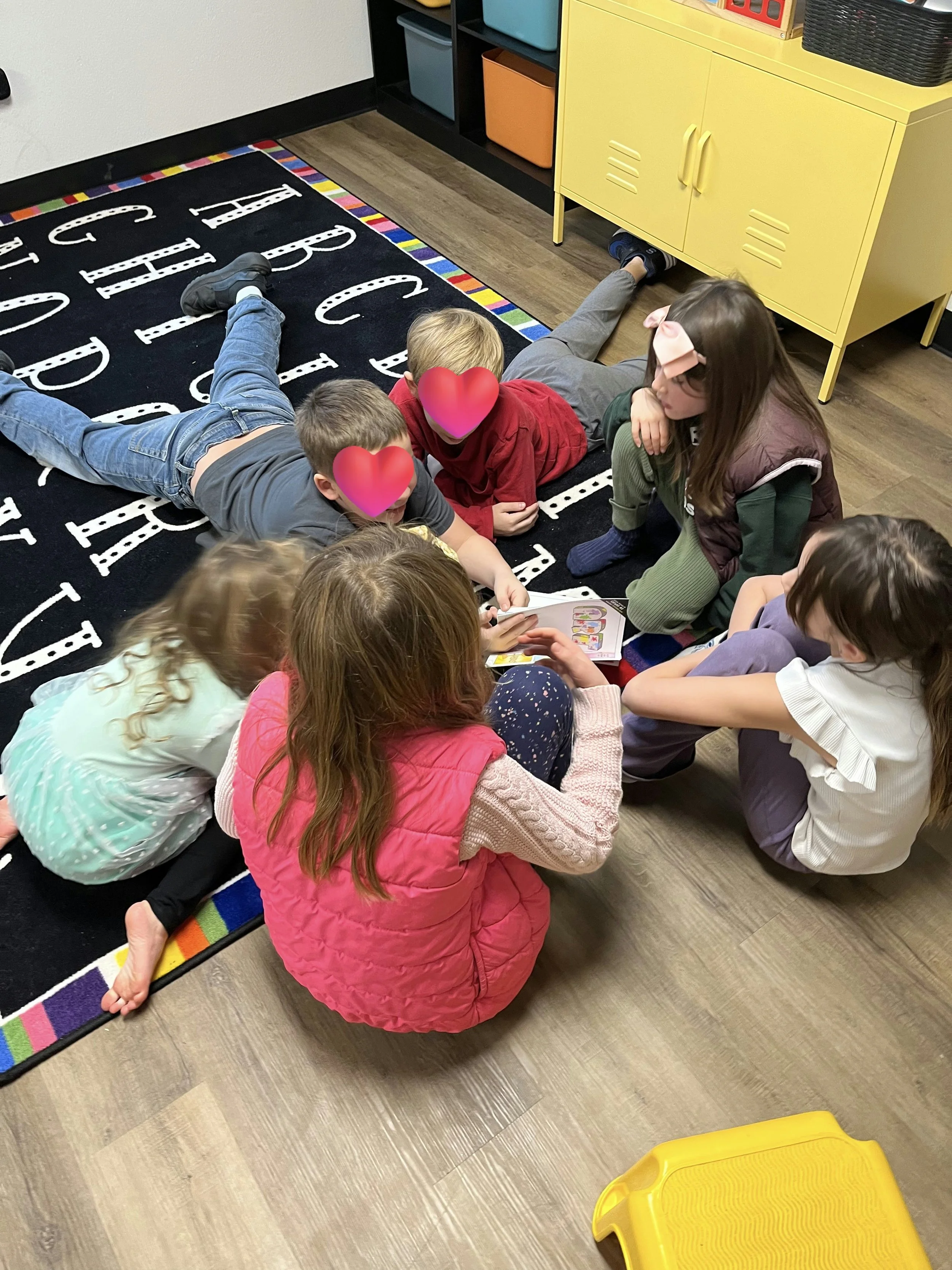 students learning at Soaring Learners Microschool