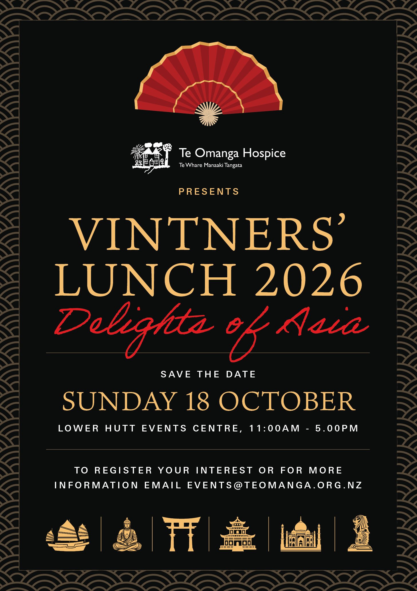 Te Omanga Hospice Vintners' Lunch