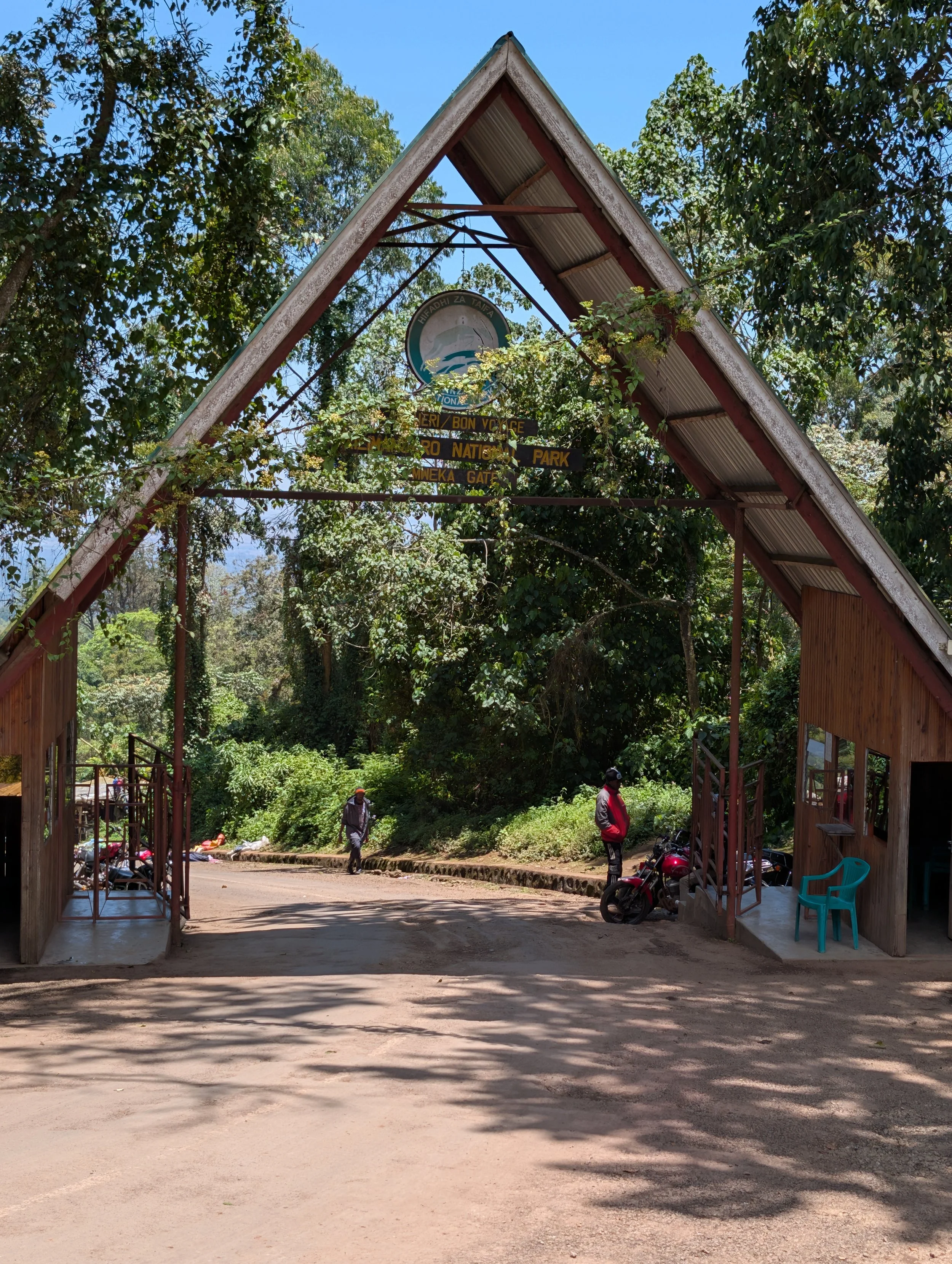Leaving Kilimanjaro!