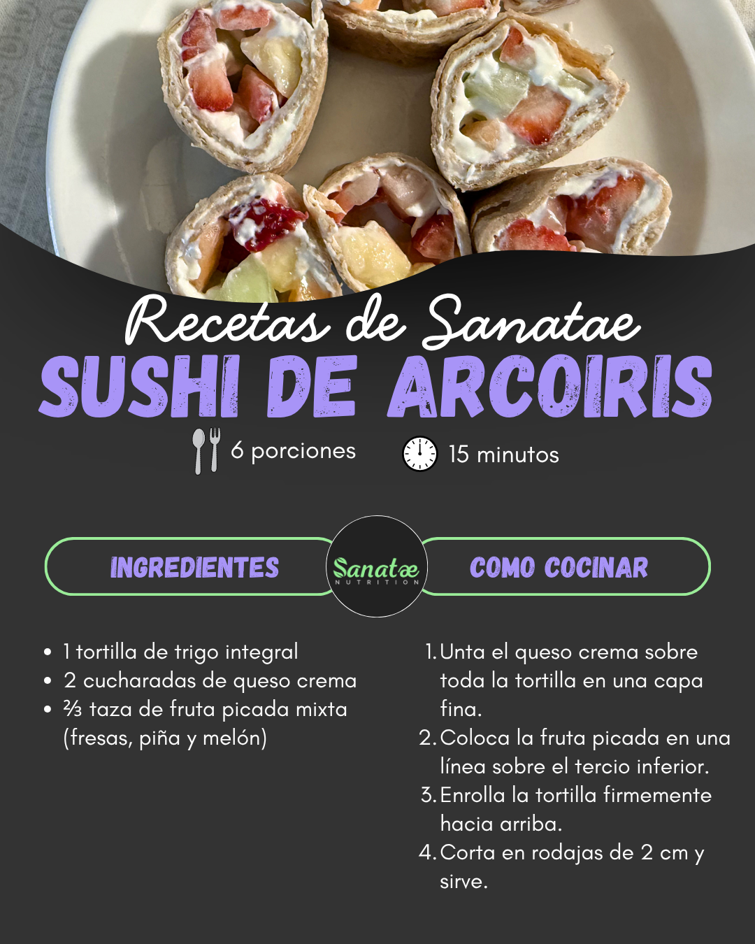Rainbow Sushi (Spanish)