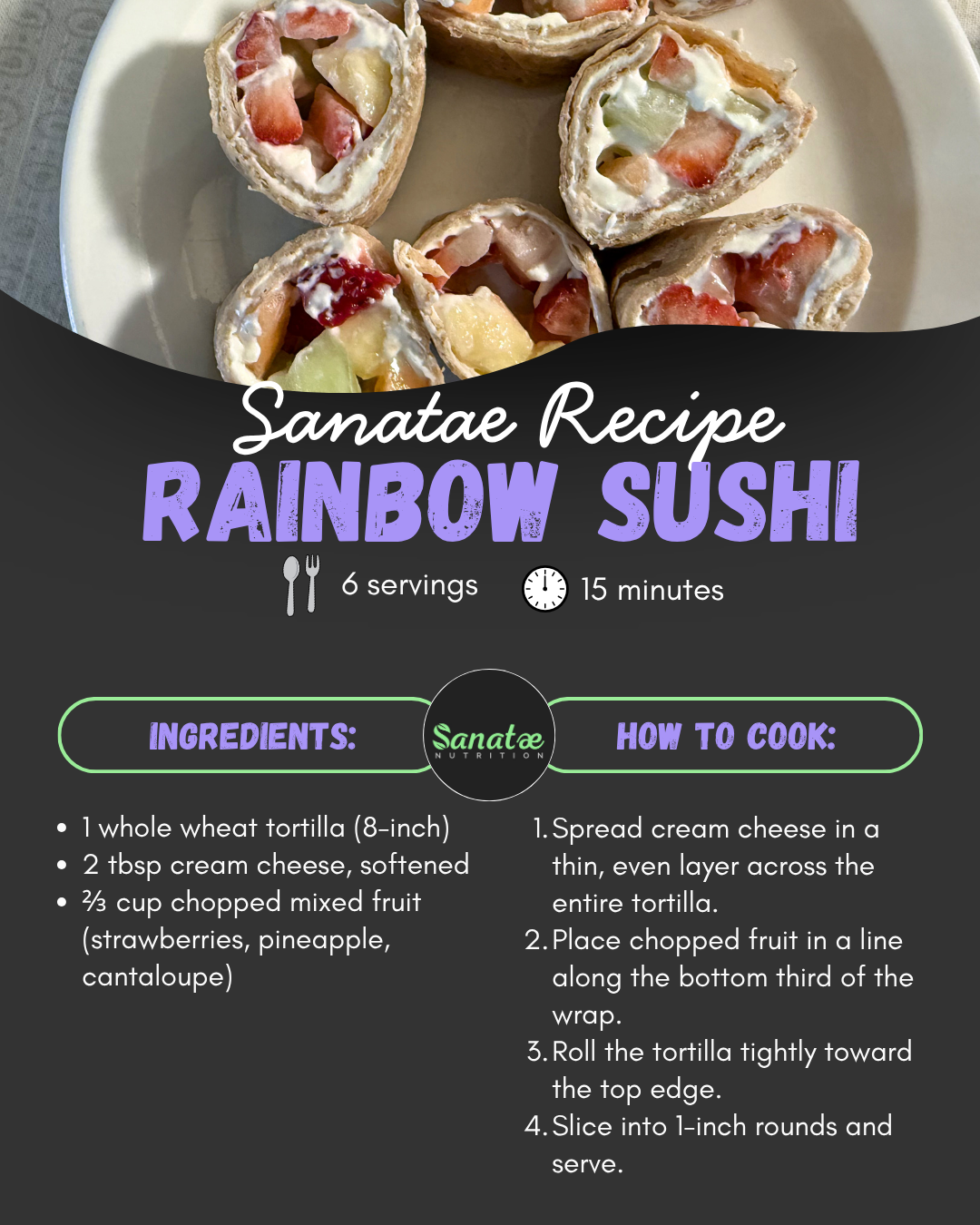 Rainbow Sushi (English)