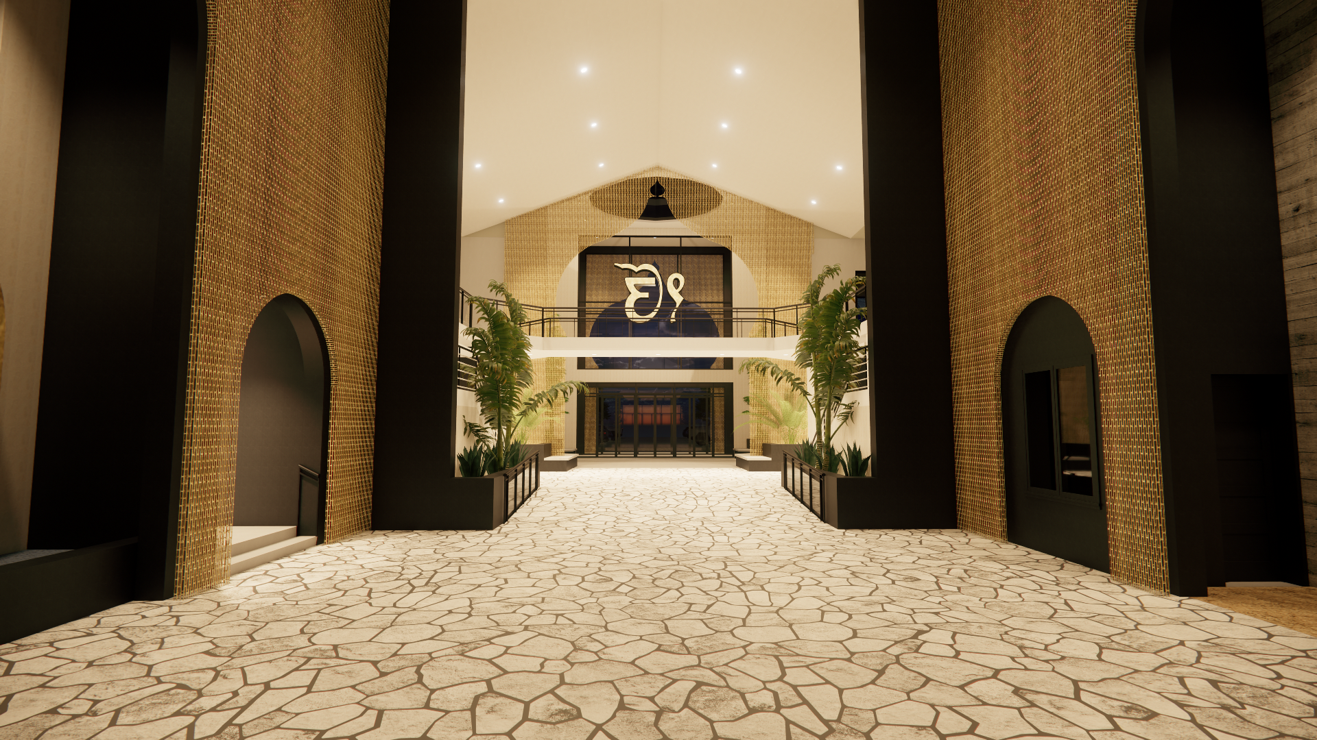 Enscape_2024-12-30-04-42-05_Interior View from Courtyard Lobby Dusk.png