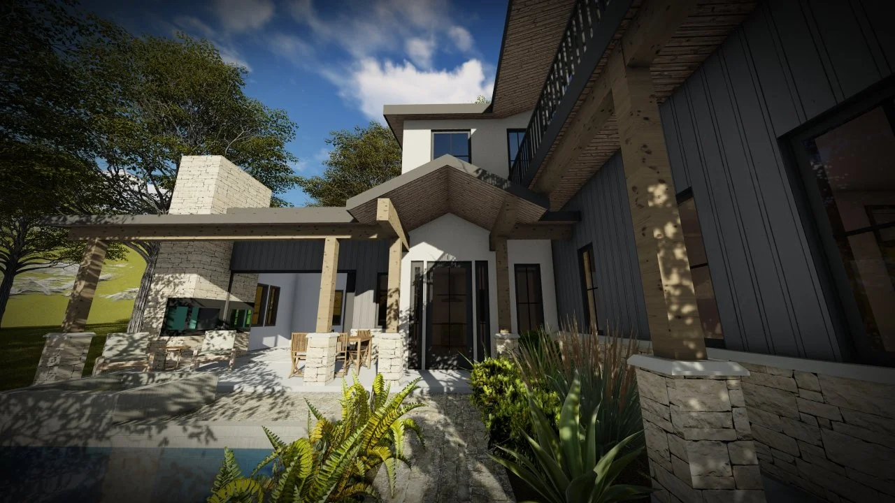 HILLSIDE RANCH HOUSE