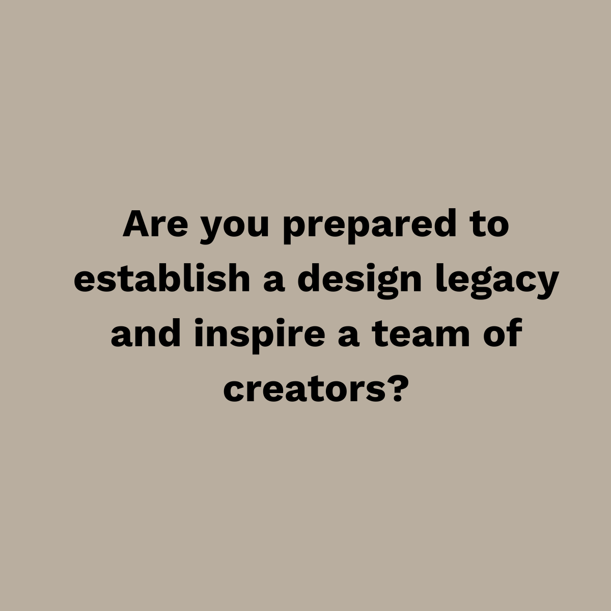 Lead Architect - Apply Here