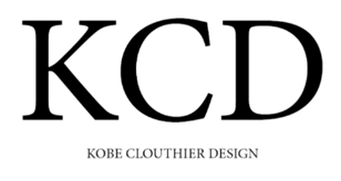 Logo with the letters 'KCD' and the text 'Kobe Clouthier Design' underneath.