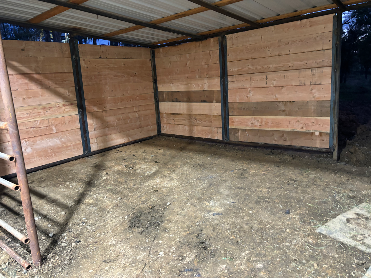 Livestock/Horse Shelter in Millville, CA (1/2)