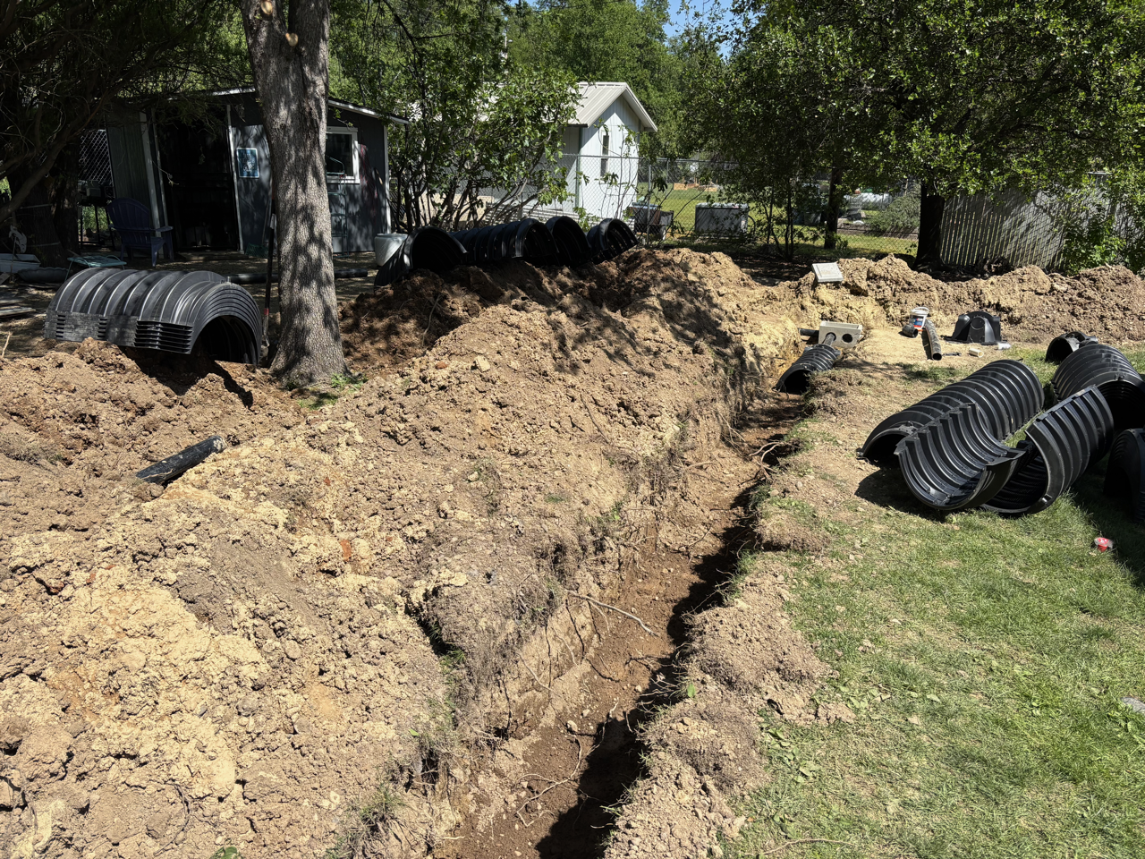 Septic Install in Palo Cedro, CA (2/3)