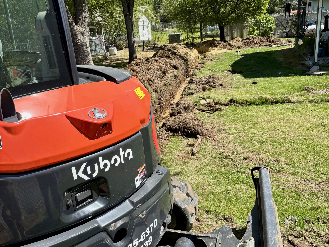 Septic Install in Palo Cedro, CA (1/3)