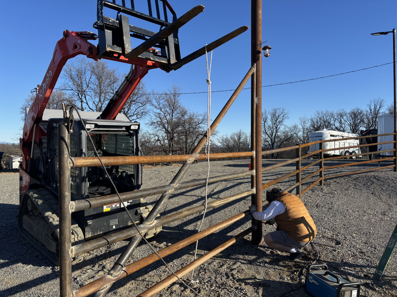 Ranch Entry Construction in Cottonwood (5/7)