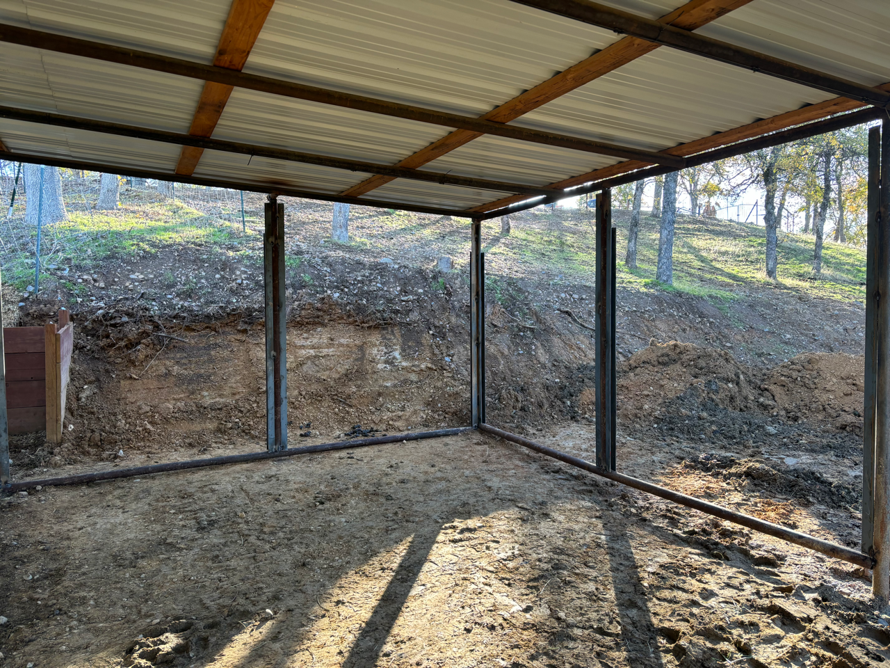 Livestock/Horse Shelter in Millville, CA (2/2)