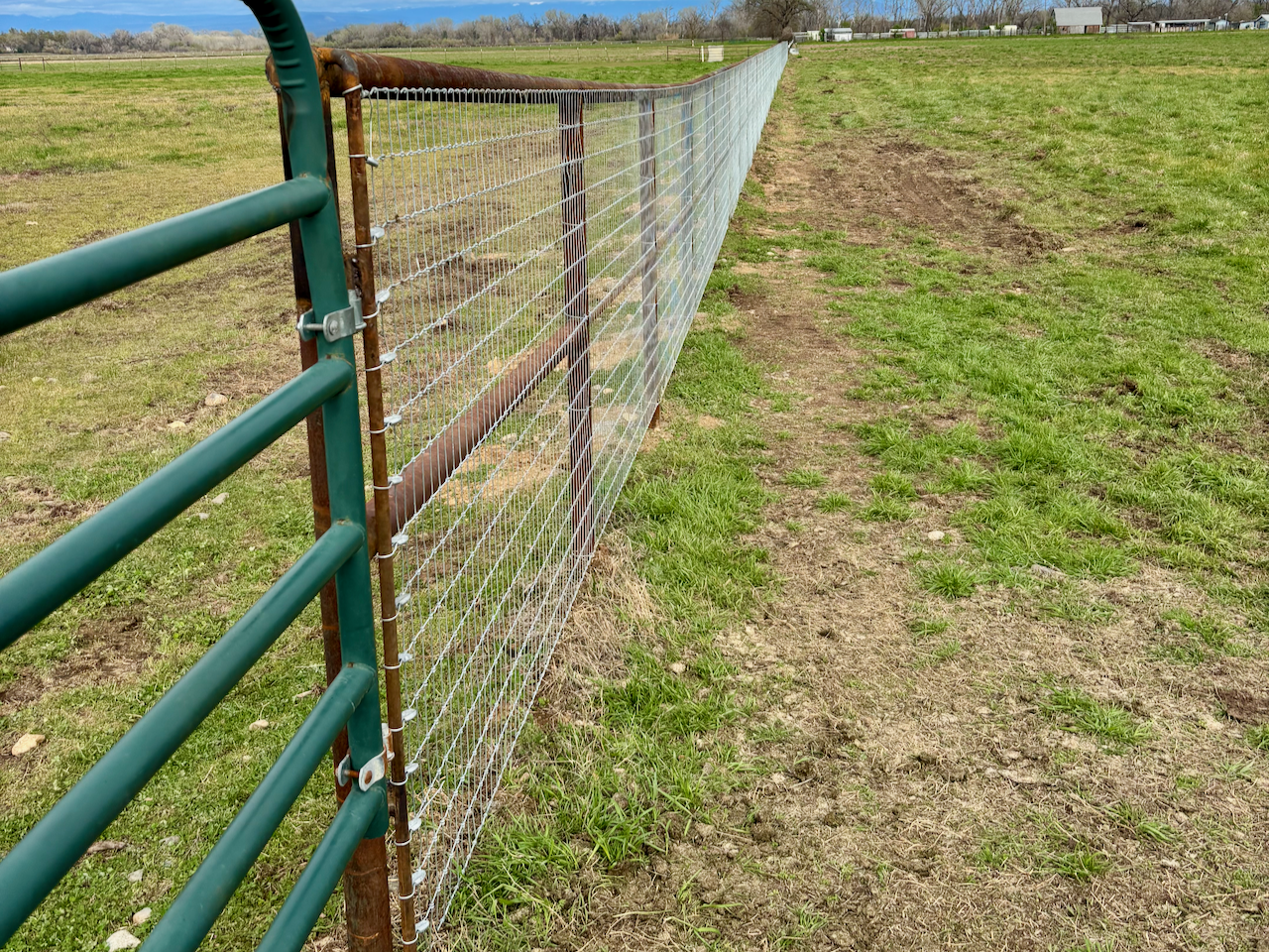 Pipe Fence Install by Dozier Excavating.