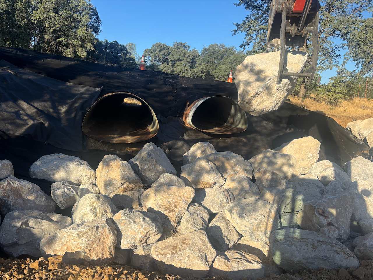 Culvert Rehab in Quail Ridge Estates, Cottonwood, CA (6/7)