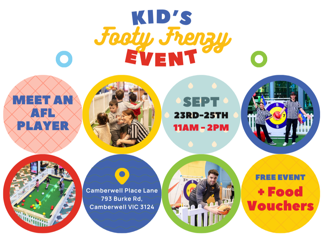 Footy Frenzy is Back These School Holidays!