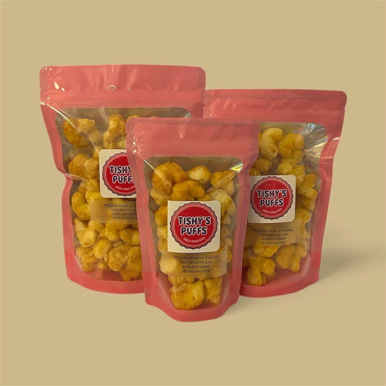 Tishy's Vegan Caramel Puffs